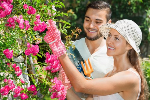 Gardening services in Cranham supporting tidy lawns and planted borders