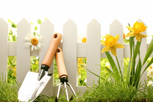 Gardener reviewing a complaint record