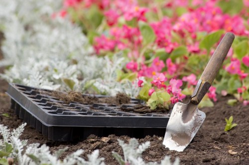 Waste removal and environmental compliance for garden service jobs